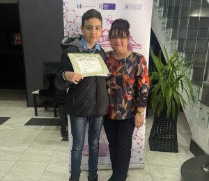 Robert Cosac, elev al Şcolii Gimnaziale „Take Ionescu”, premiat la ONCH